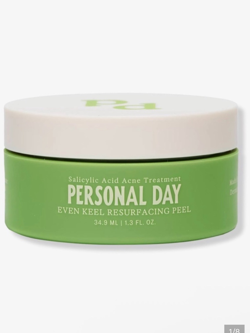 NIB Personal Day Even Keel Resurfacing Peel Acne Treatment 1.3 fl oz Full Size
